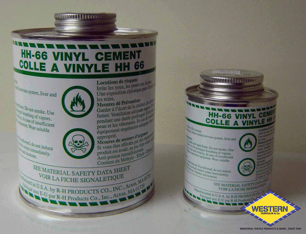 HH-66 Vinyl Cement - 1/2 Pint (237 ml) - Brush Top Tin