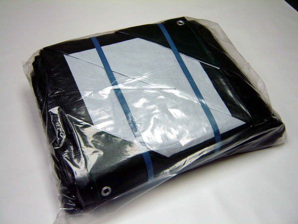 western tarps Heavy Duty Green / White Poly Tarp